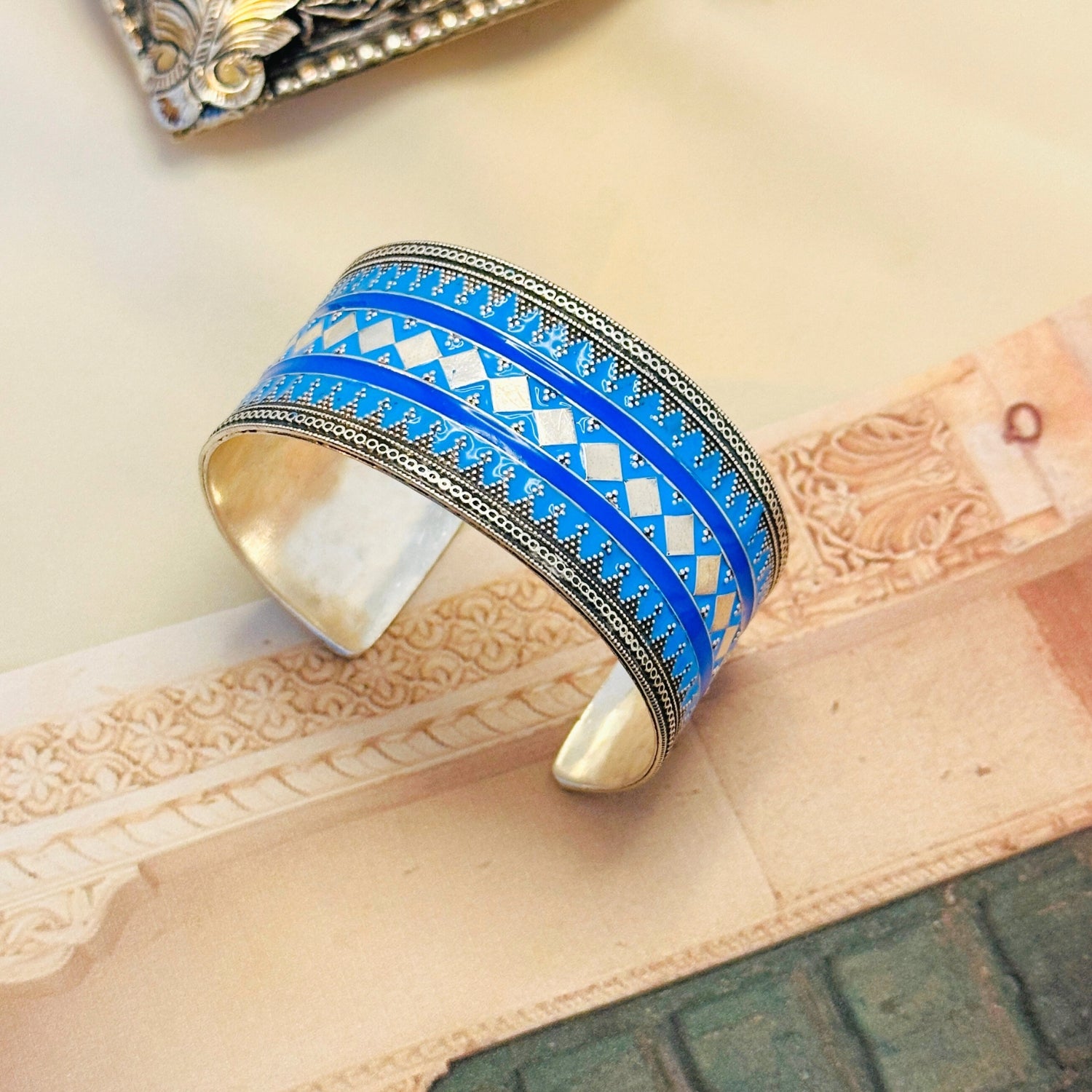 Enamel store Bangle 925