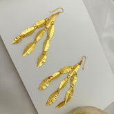 Mila Gold Plated Silver 925 Earrings