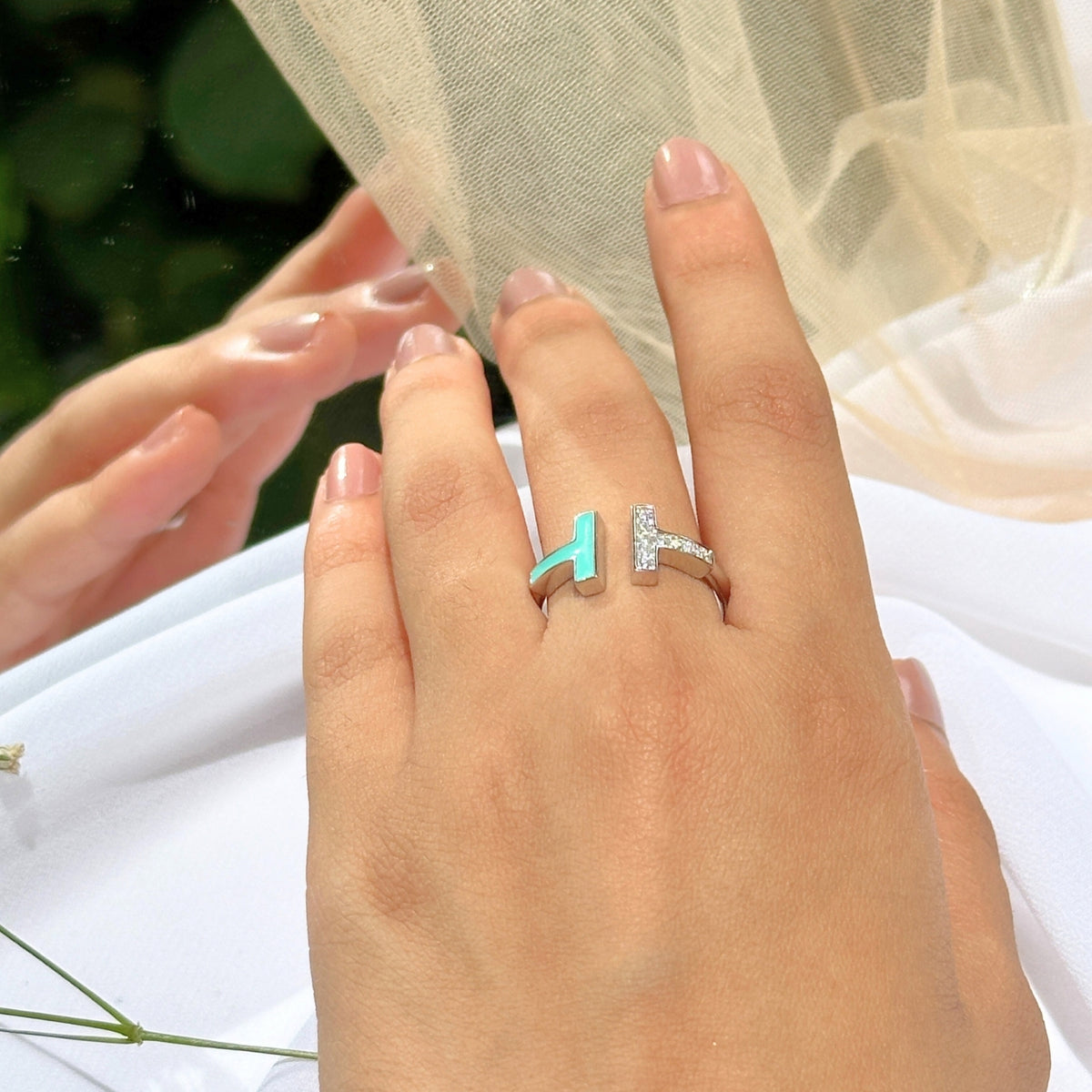 Naples Turquoise Silver 925 Ring