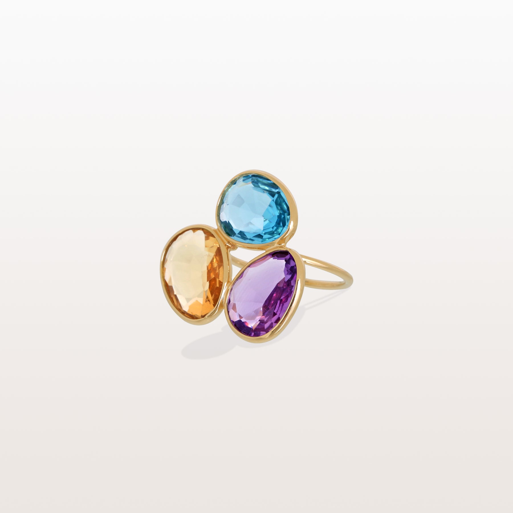 Colorstone 18KT Gold Ring