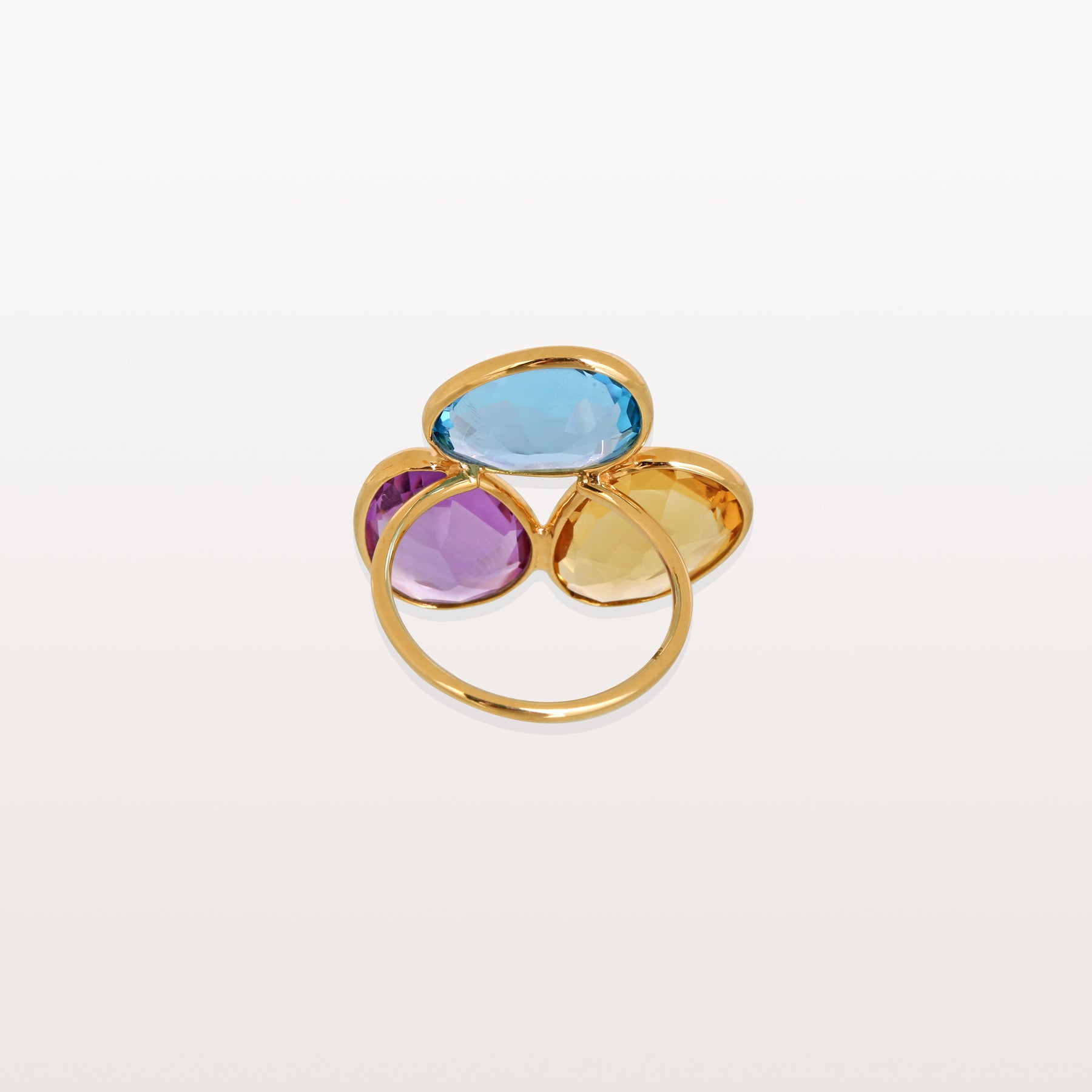 Colorstone 18KT Gold Ring