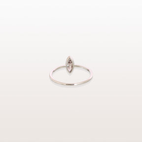 Marquise Diamond 18KT White Gold Ring