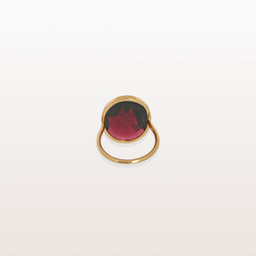 Garnet 18KT Gold Ring