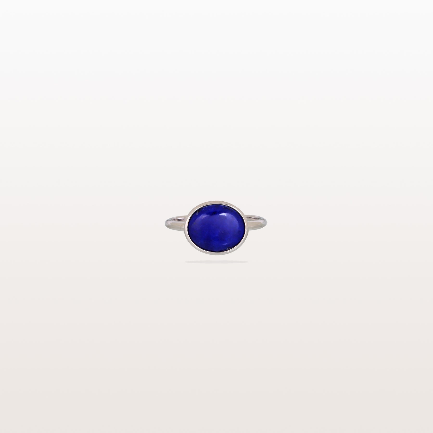 Lapis Lazuli 18KT White Gold Ring