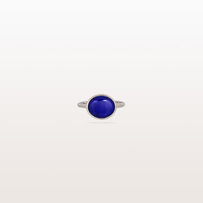 Lapis Lazuli 18KT White Gold Ring