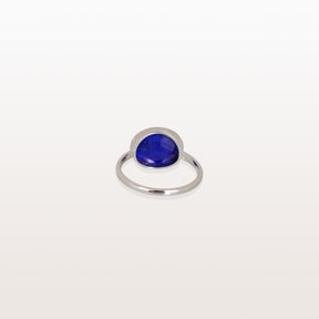 Lapis Lazuli 18KT White Gold Ring