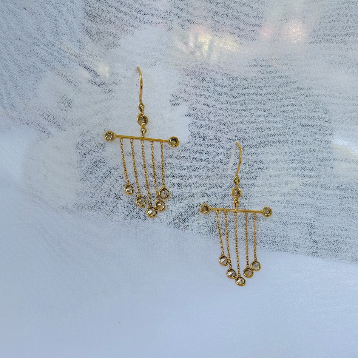 Diamond 18KT Gold Earrings