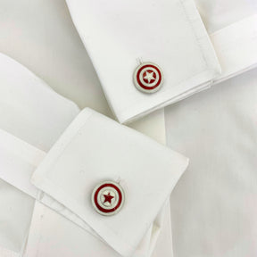 Captain Silver 925 Men Cufflinks