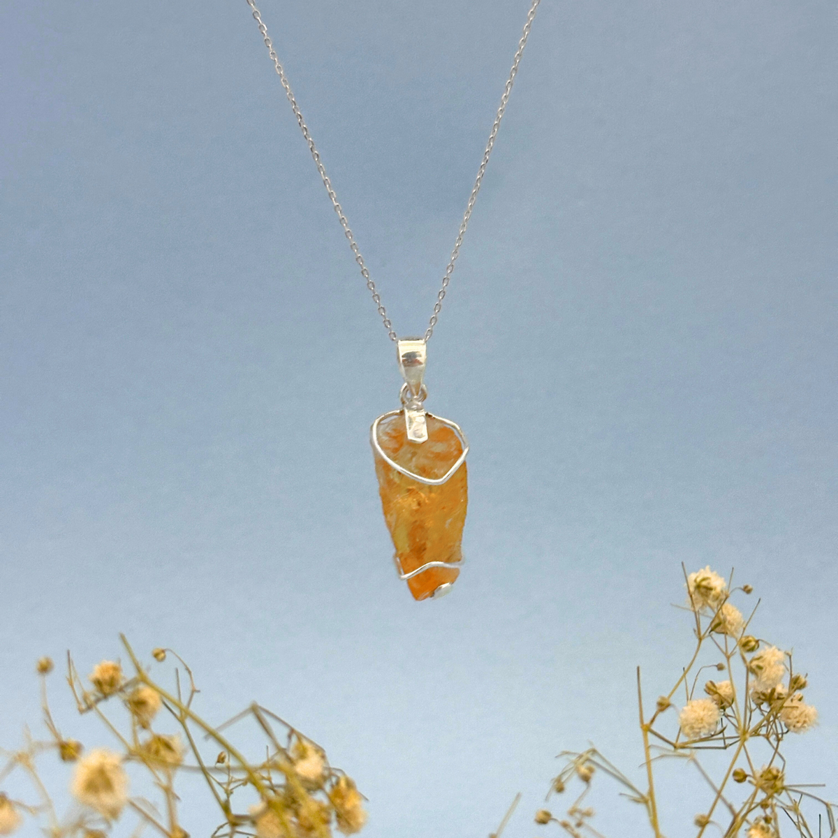 Cyntheia Citrine Silver 925 Pendant