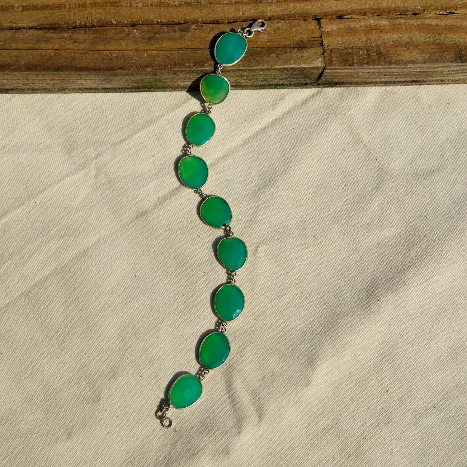 Jenny Green Chalcedony Bracelet