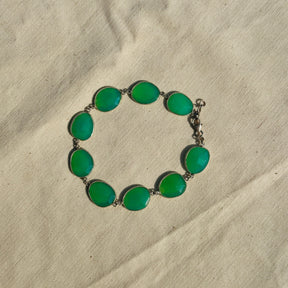 Jenny Green Chalcedony Bracelet