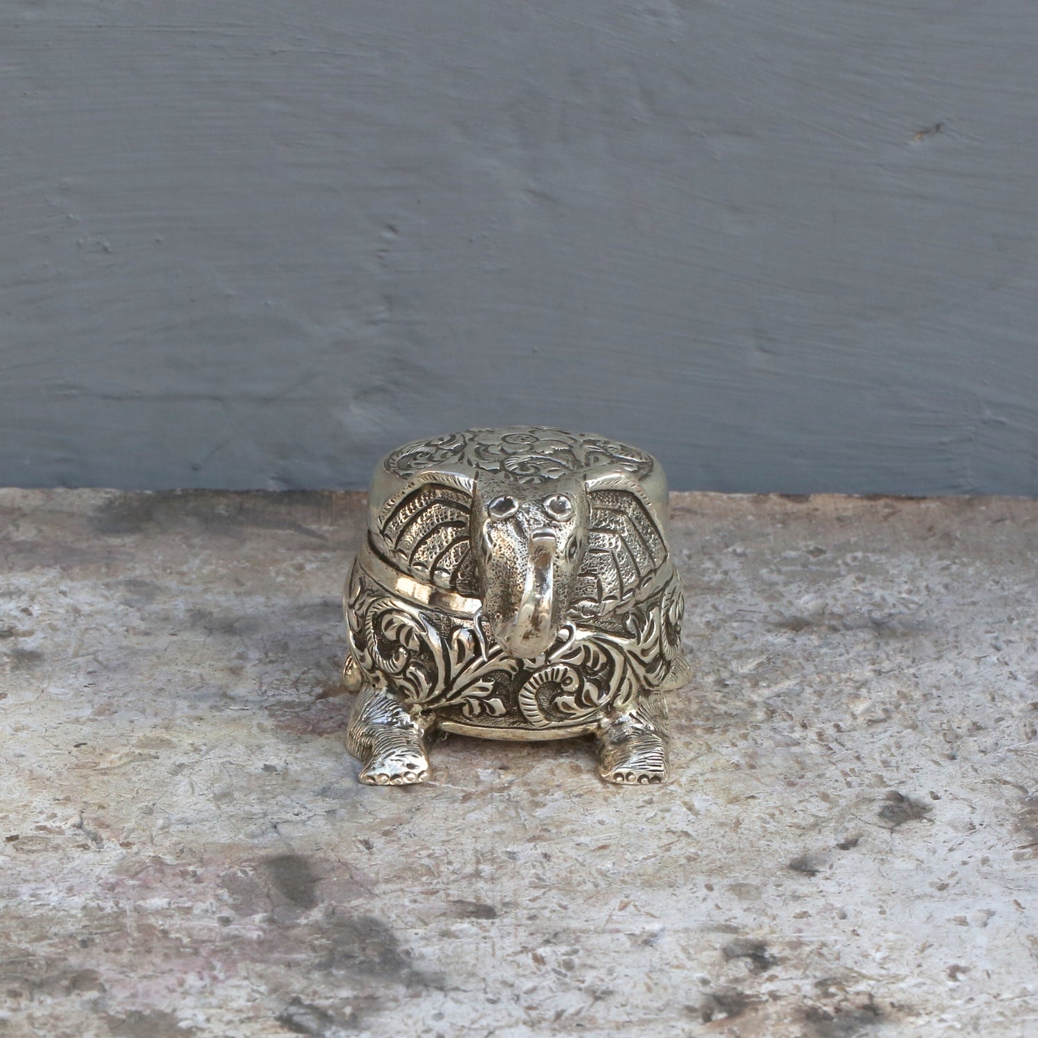 Elephant Silver 925 Box