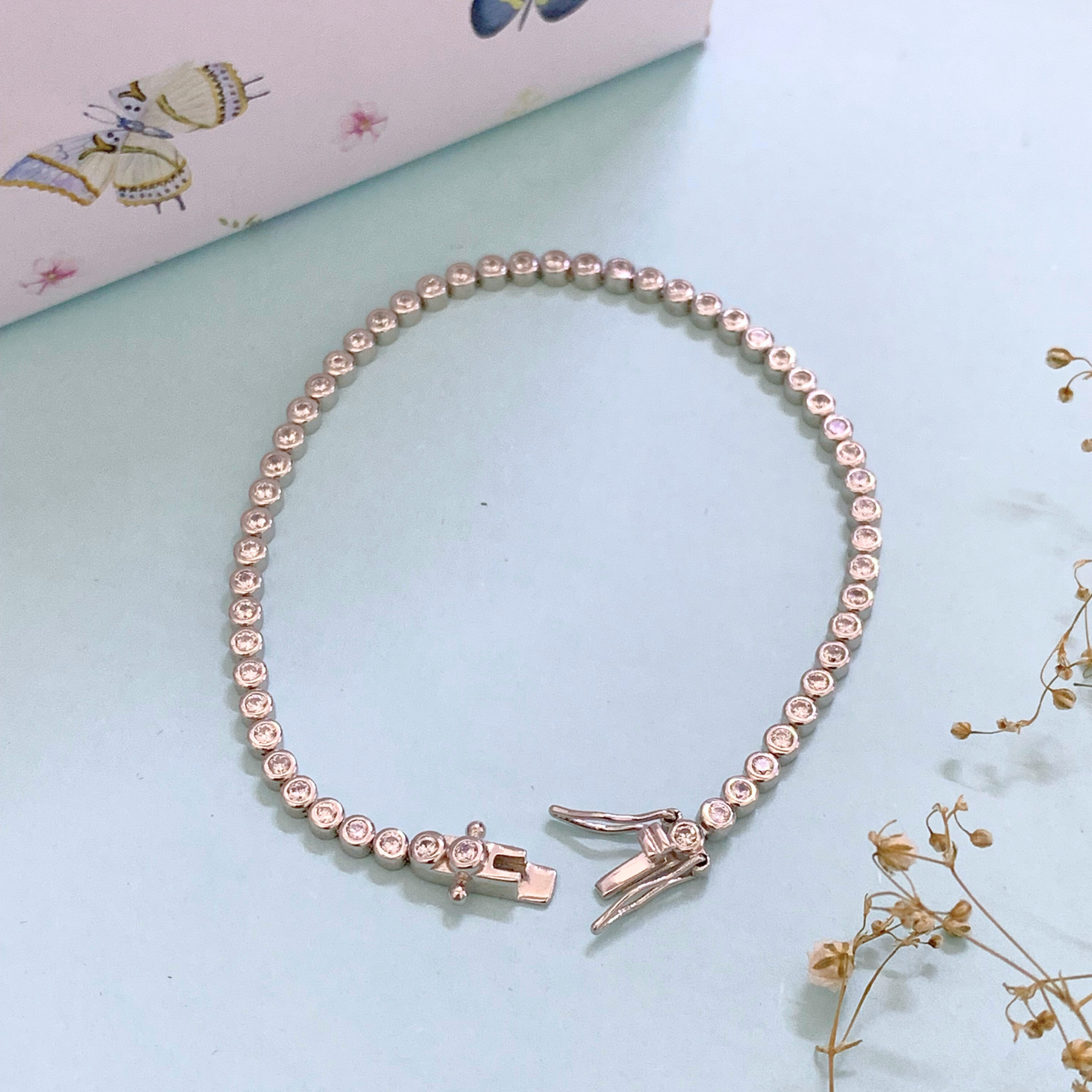 Tennis Silver 925 Bracelet