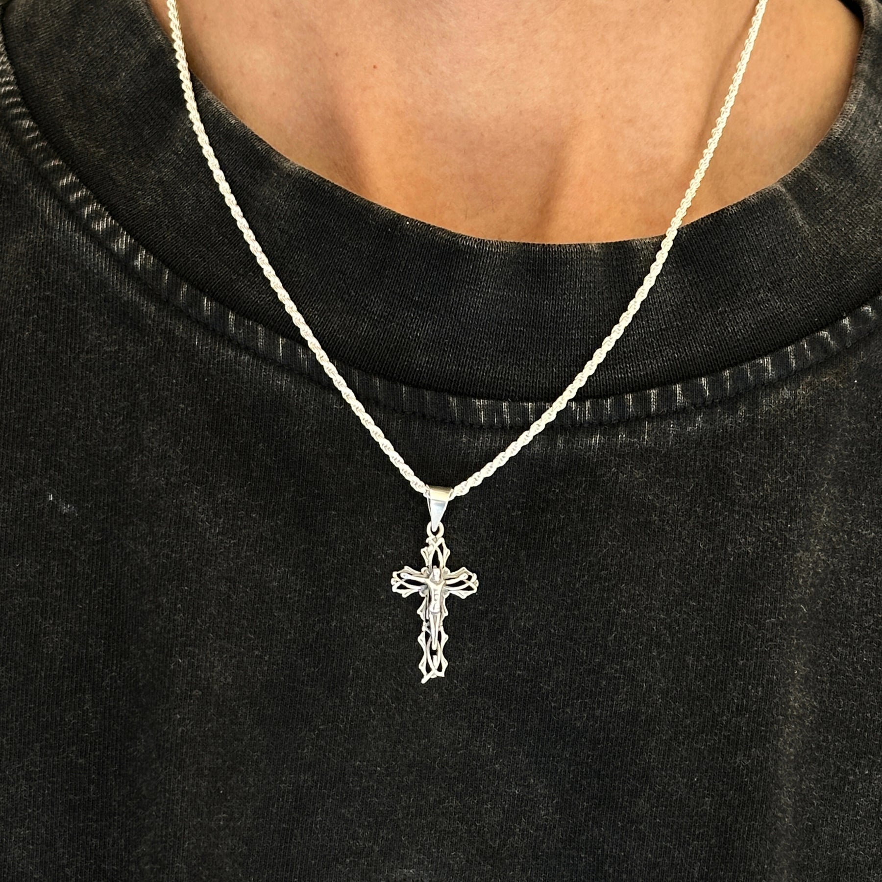 Filip Men's Silver 925 Cross Pendants