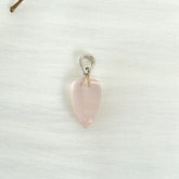 Conic Rose Quartz Silver 925 Pendant