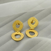 Ryan Gold Plated Silver 925 Earrings