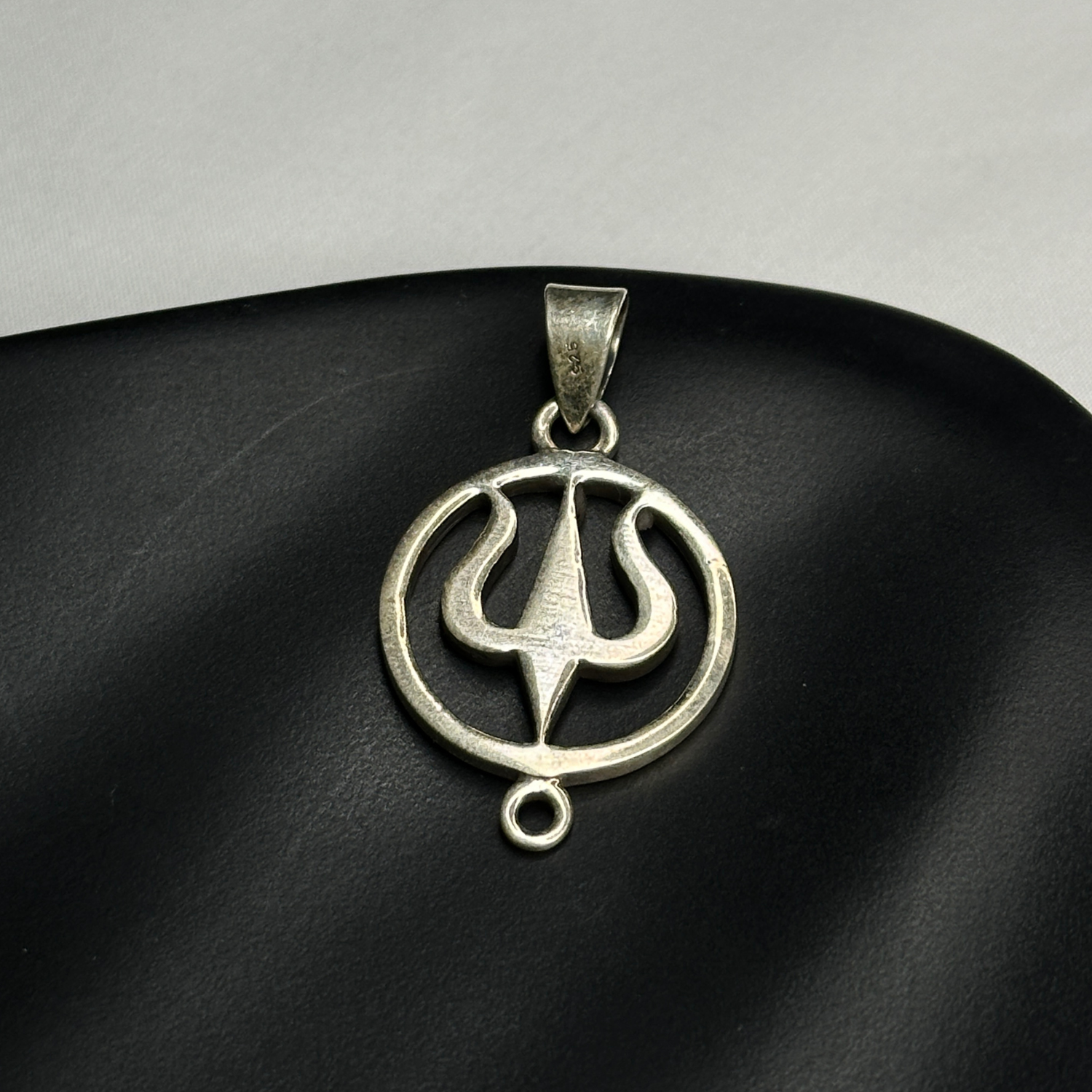 Trishula Silver 925 Men's Pendant