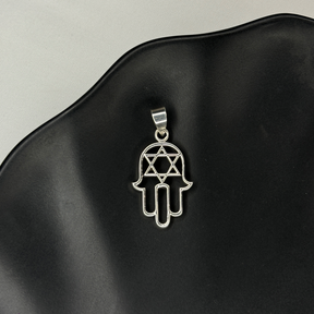 Hamsa Hand Silver 925 Men's Pendant