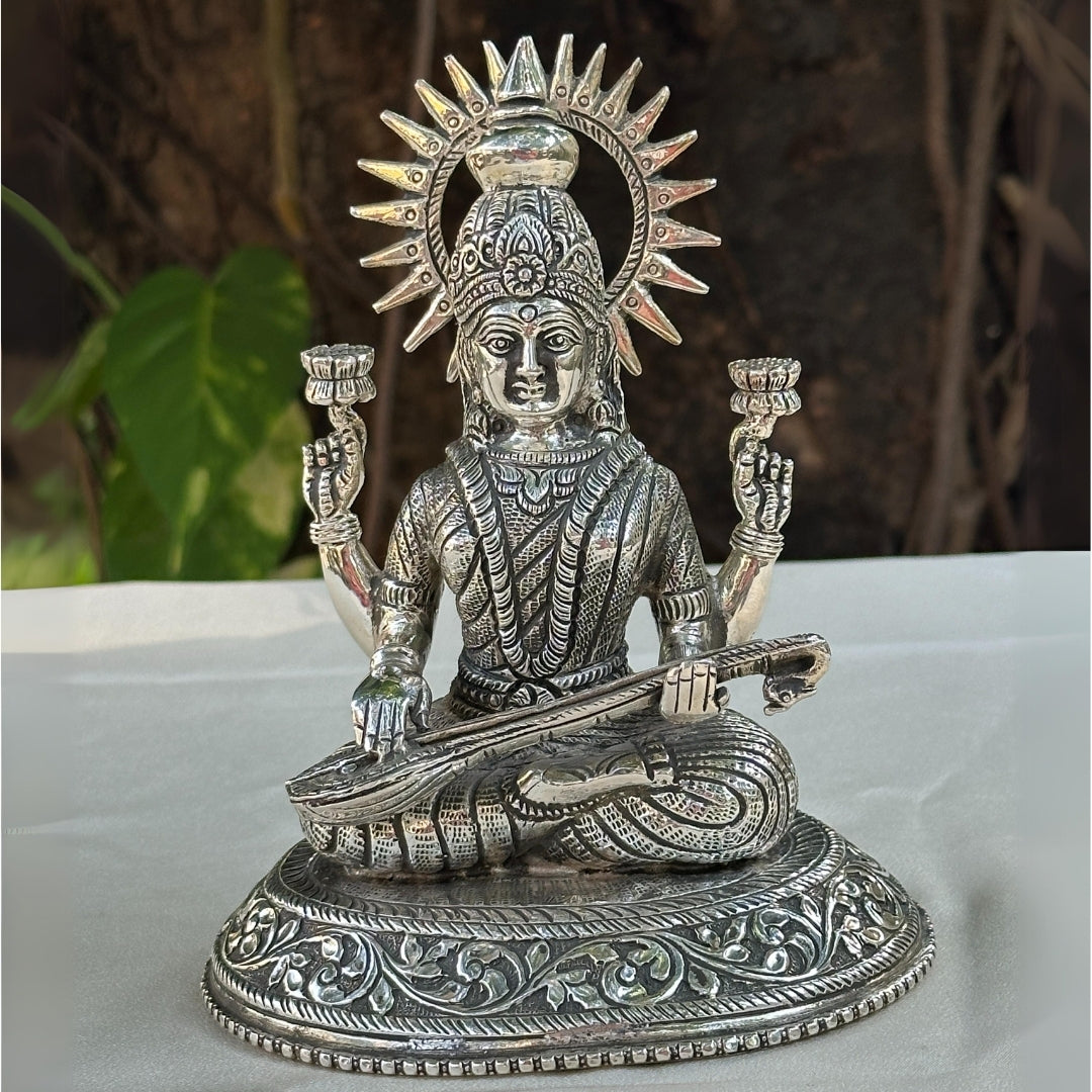 Saraswati Silver 925 Artifact