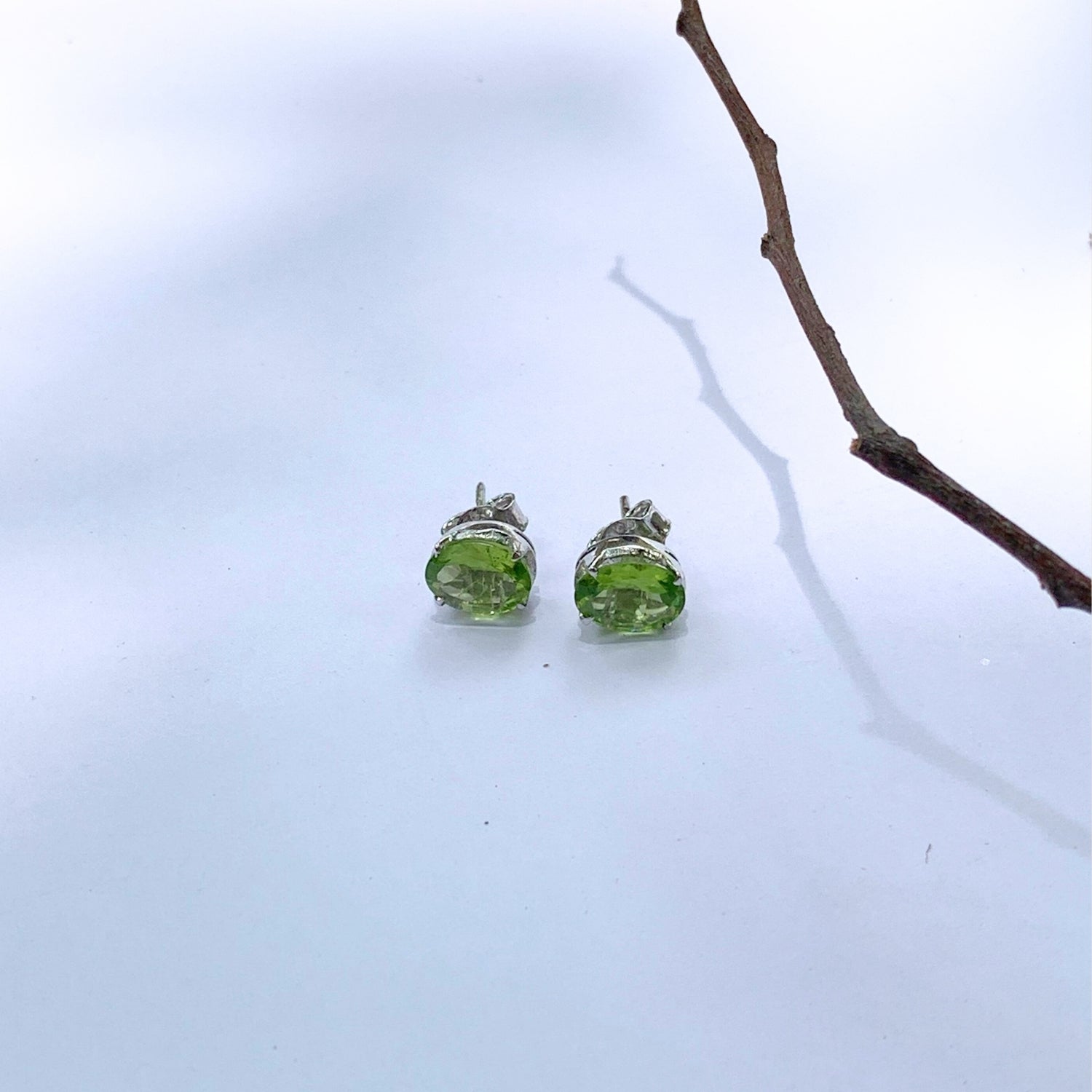 Rosella Gemstone Silver 925 Studs