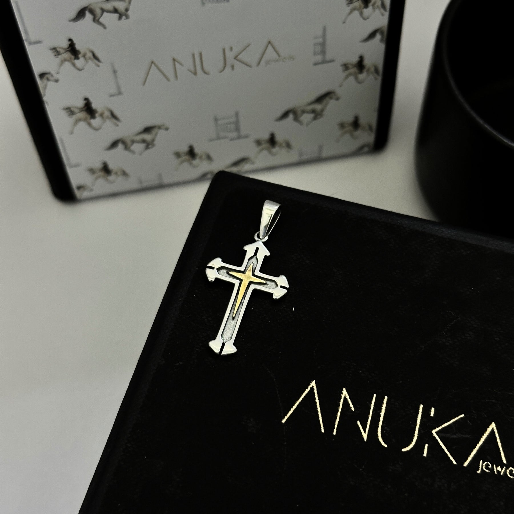 Filip Men's Silver 925 Cross Pendants