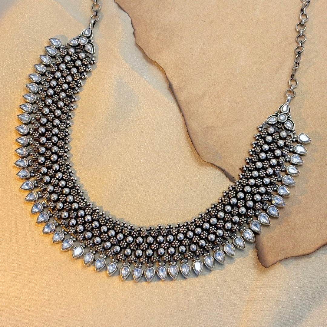 Charudatta Silver 925 Necklace