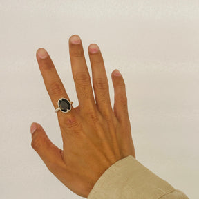 Arytron Spinel Men's Silver 925 Ring