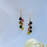 Tourmaline Colorstone 18KT Gold Earrings