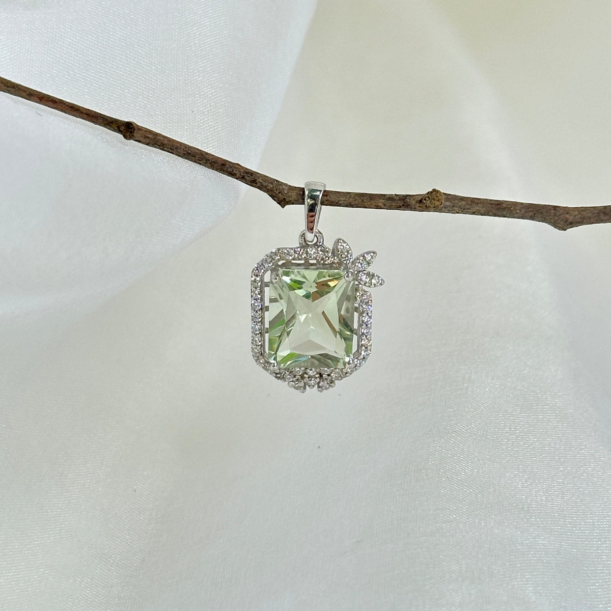 Palmira Multistone & Zircon Silver 925 Pendant