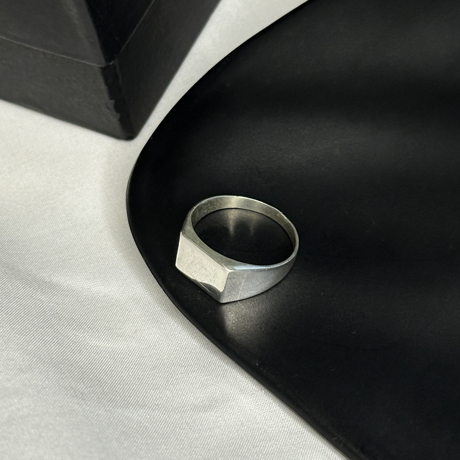 Aaron Silver 925 Men's Ring