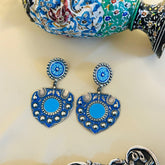 Samraddhi Enamel Silver 925 Earrings