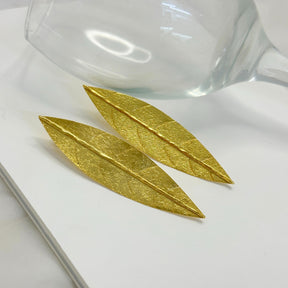 Ava Gold Plated Silver 925 Earrings