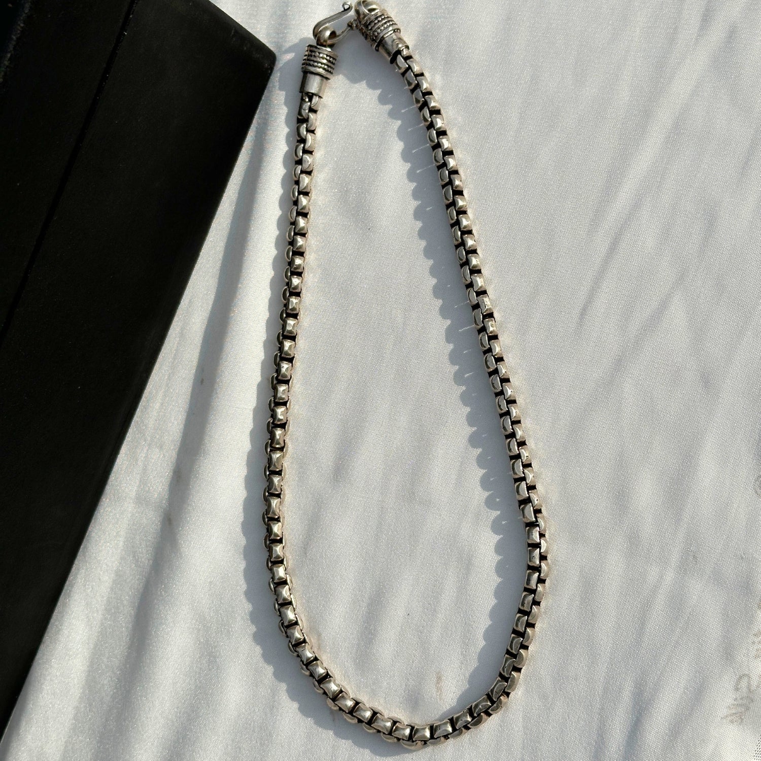 Rocky Chunky Silver 925 Men's Chain