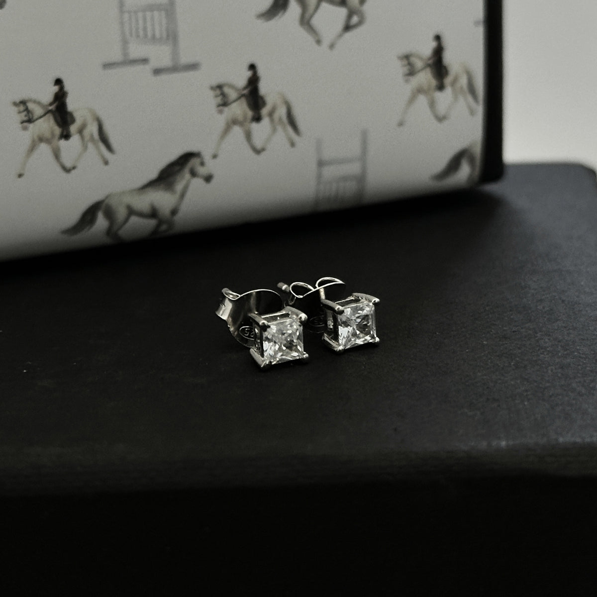 Emil Men's Silver 925 Diamond Studs