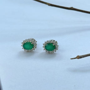 Amore Gemstone Zircon Silver 925 Studs