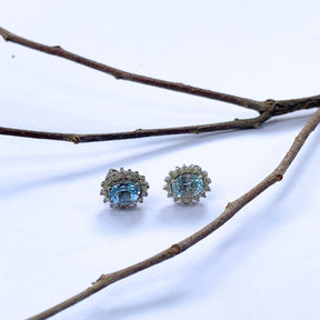 Amore Gemstone Zircon Silver 925 Studs