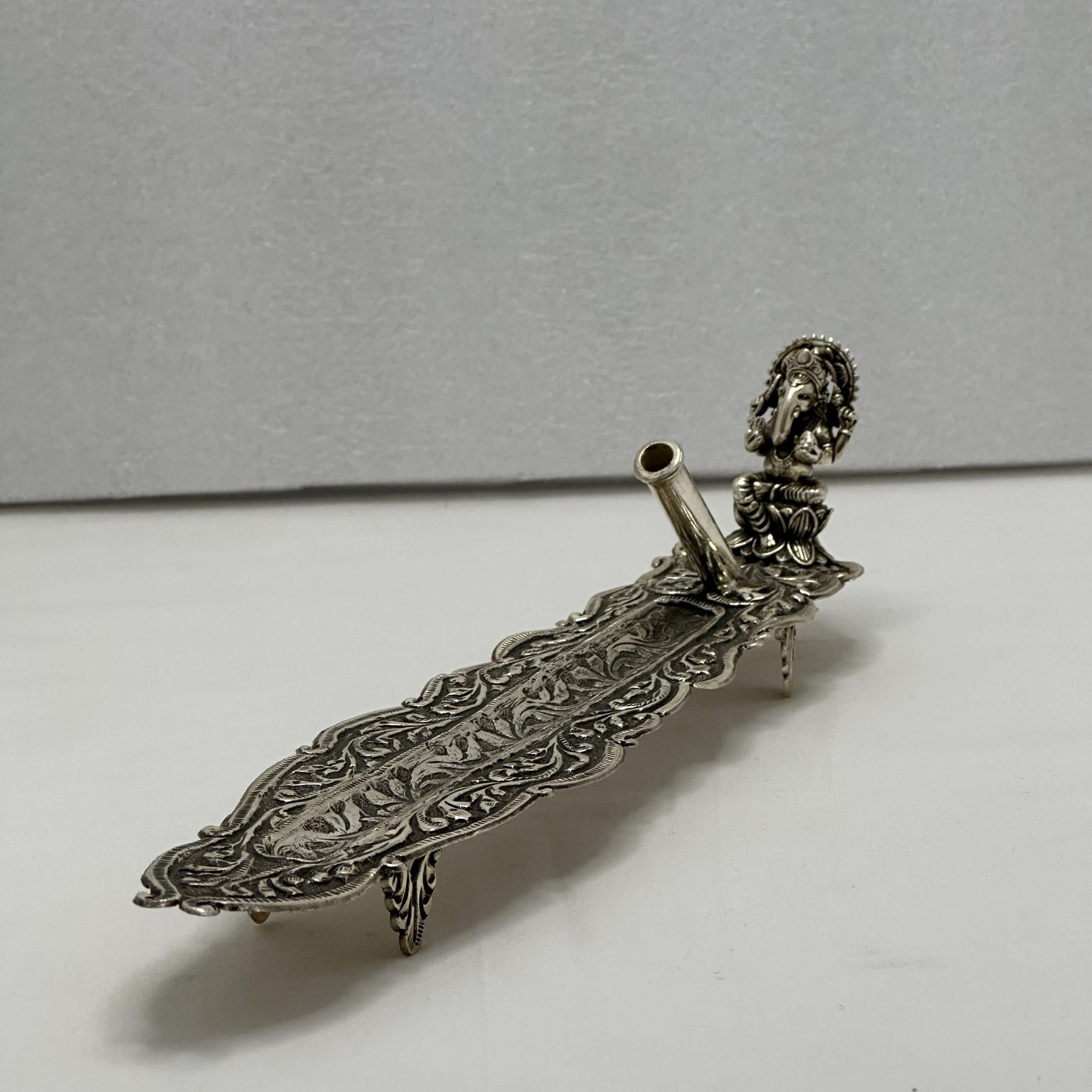 Ganesh Silver 925 Incense Stick Holder