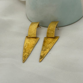 Alaska Gold Plated Silver 925 Earrings