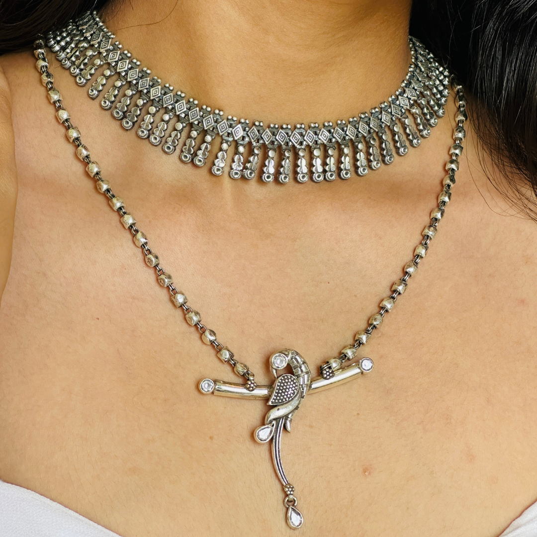 Charmika Silver 925 Necklace