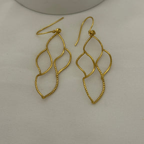 Adley Gold Plated Silver 925 Earrings