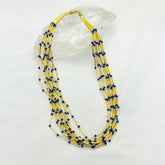 Soha 18K Gold Plated Silver 925 Lapis Necklace