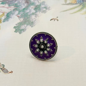 Hiya Enamel Silver 925 Ring