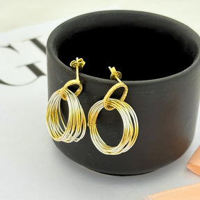 Jackson Gold Plated Silver 925 Earrings