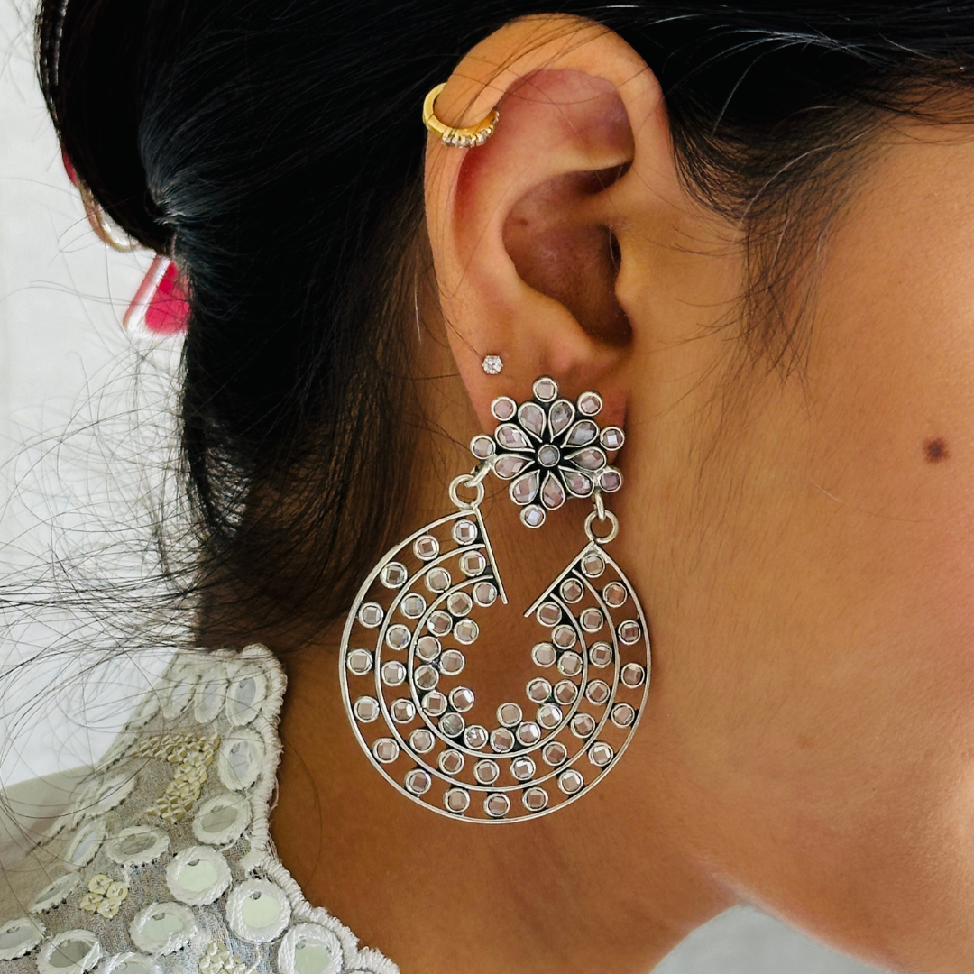 Ujjiti Silver 925 Earrings