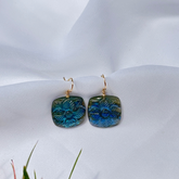 Labradorite 18KT Gold Earrings