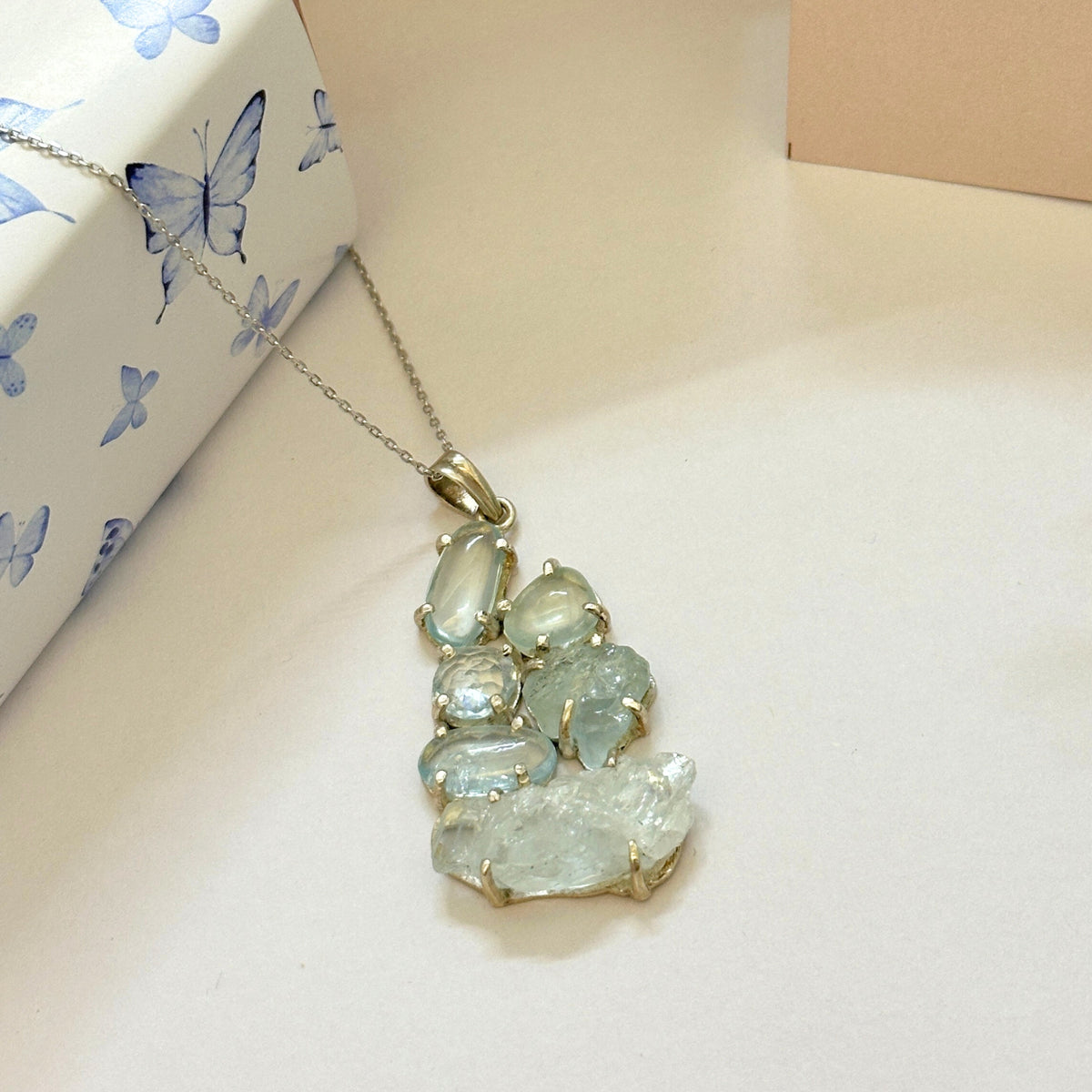 Kai Aquamarine Silver 925 Pendant