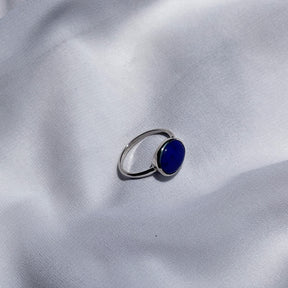 Lapis Lazuli 18KT White Gold Ring