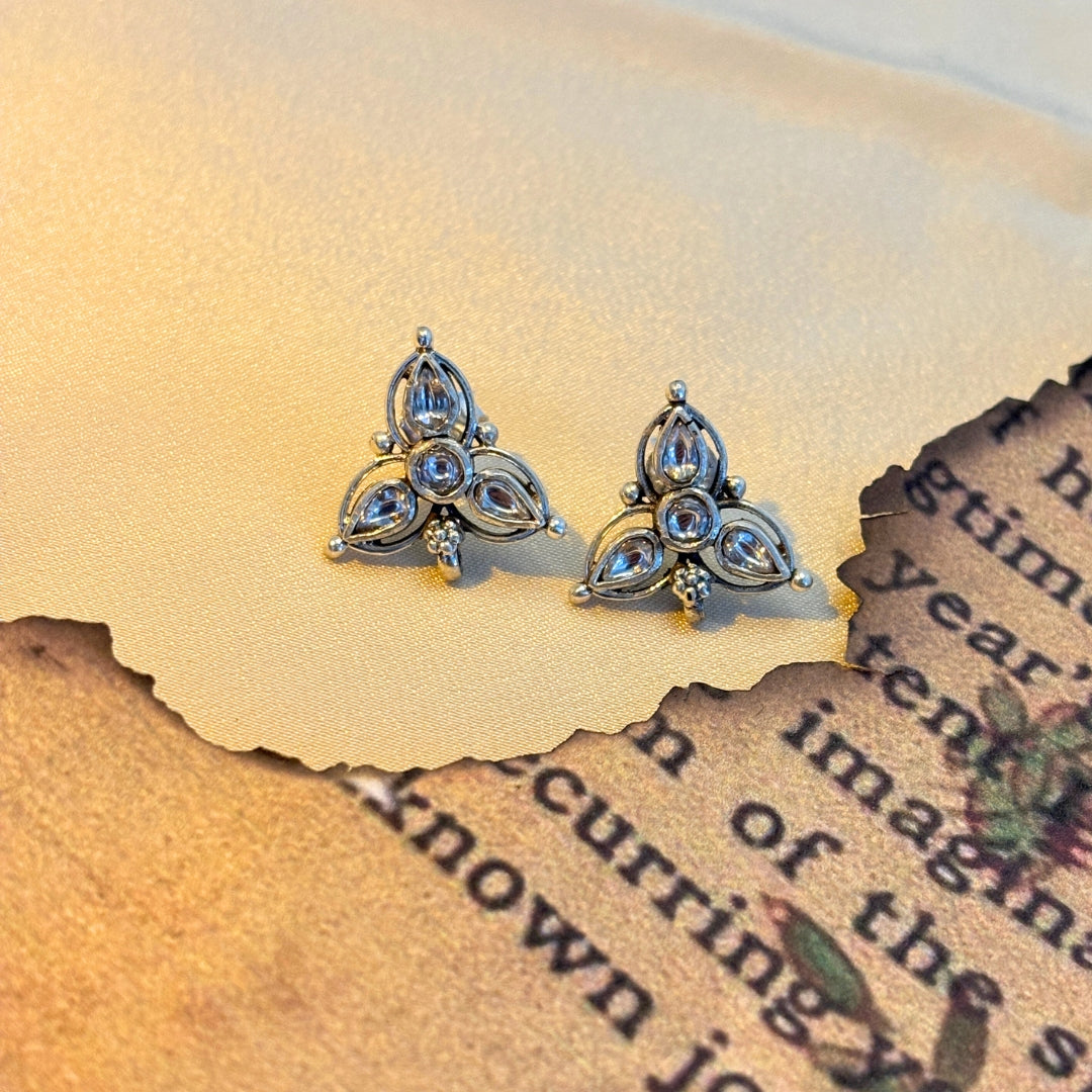 Festive Earrings Silver 925 Studs