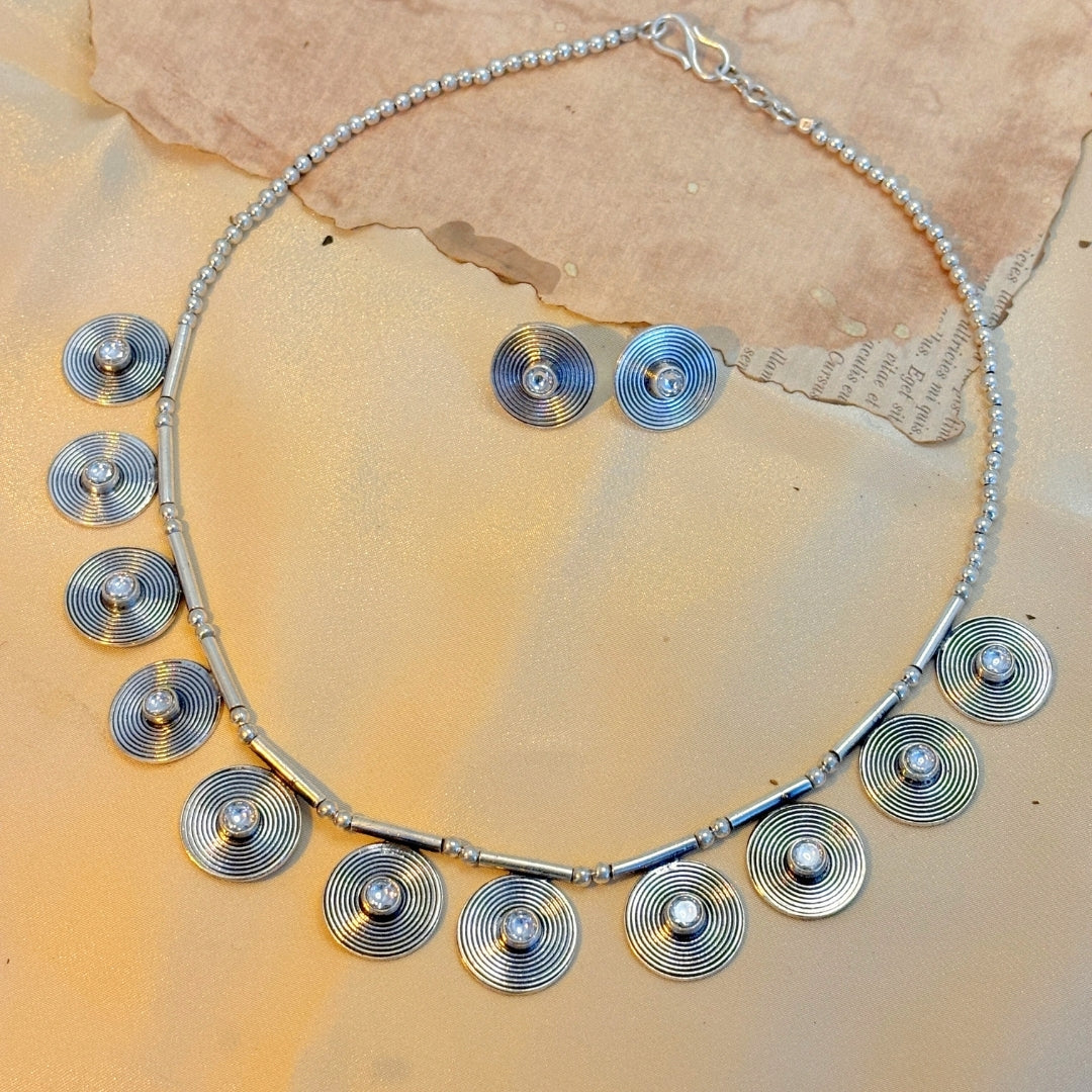 Festive Silver 925 Necklace