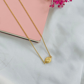 Minimal Dainty Contemporary style 18K Gold Plated Silver 925 Chain